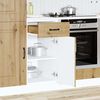 vidaXL Mueble bajo de cocina Kalmar roble artesanal madera ingenier&iacute;a