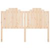 vidaXL Cabecero de cama madera maciza de pino 166x4x110 cm