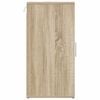 vidaXL Mueble zapatero madera ingenier&iacute;a roble Sonoma 32x35x70 cm