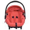 vidaXL Sillita de coche para beb&eacute;s rojo 42x65x57 cm