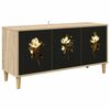vidaXL Mueble de TV BREMEN 102 x 33 x 50 cm Sonoma