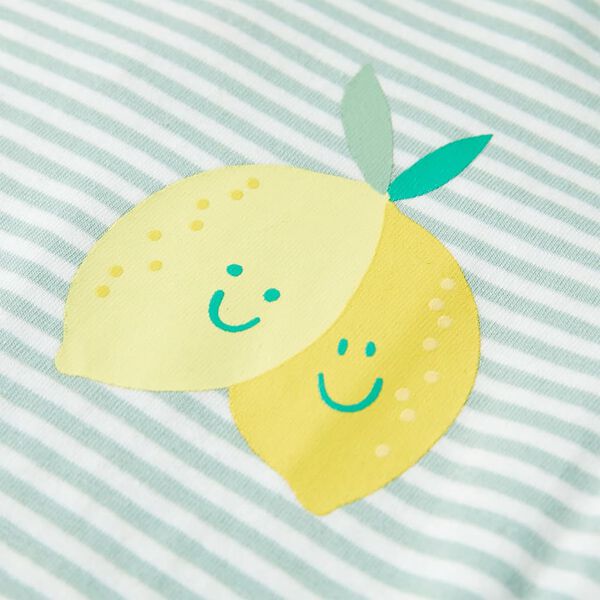 Camiseta infantil verde menta 104