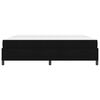 vidaXL Cama tipo Box Spring con colch&oacute;n Negro 200 x 200 cm tela
