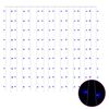 vidaXL Cortina luces car&aacute;mbano 3x3 m 300 LEDs azul 8 funciones