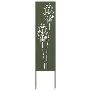 vidaXL Pantalla de Privacidad para Jard&iacute;n Verde oliva 32 x 140 cm