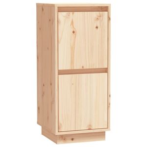 vidaXL Aparador de madera maciza de pino 31,5x34x75 cm