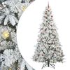 vidaXL &Aacute;rbol de Navidad artificial con ramas articuladas 240 cm