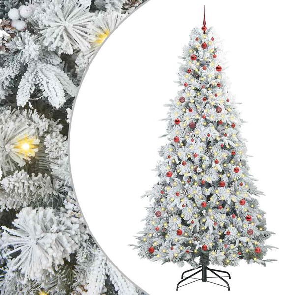 vidaXL &Aacute;rbol de Navidad artificial con ramas articuladas 240 cm