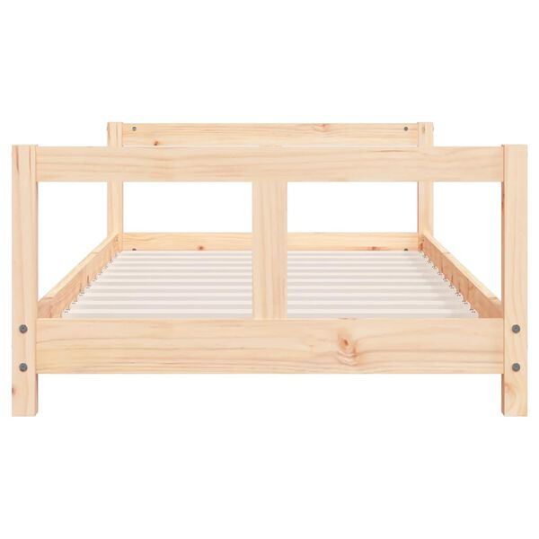vidaXL Estructura de cama para ni&ntilde;os madera maciza de pino 80x160 cm