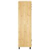 vidaXL Armario SKI Marr&oacute;n Miel 66 x 58 x 207 cm Madera de pino macizo