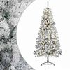 vidaXL &Aacute;rbol de Navidad artificial con ramas articuladas 210 cm