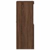 vidaXL Aparador madera de ingenier&iacute;a marr&oacute;n roble 81x37x100 cm