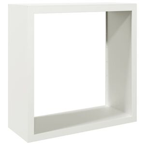 vidaXL Le&ntilde;ero de acero blanco 100x40x100 cm