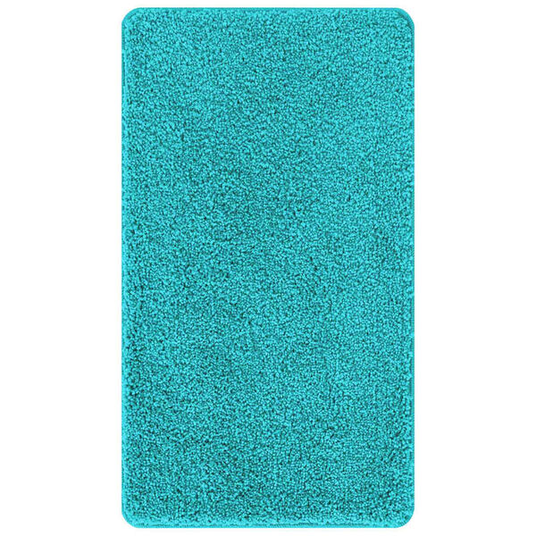 vidaXL Alfombrilla de ba&ntilde;o antideslizante Tuquesa 70 x 120 cm PP