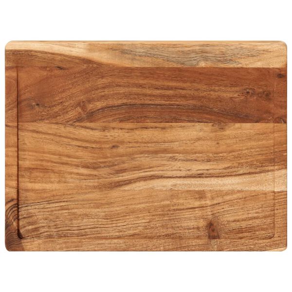 vidaXL Tabla de cortar madera maciza de acacia 43x32x3,5 cm