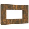 vidaXL Set de muebles de TV 8 pzas madera contrachapada roble ahumado