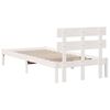 vidaXL Estructura de cama Blanco 90 x 200 cm Madera maciza de Pino