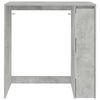 vidaXL Armario para lavadora con puerta Concreto 87 x 60 x 69 cm