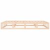 vidaXL Estructura de cama de madera maciza 120x200 cm
