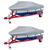 vidaXL Cubierta para barco 2 unidades gris 488-564x239 cm