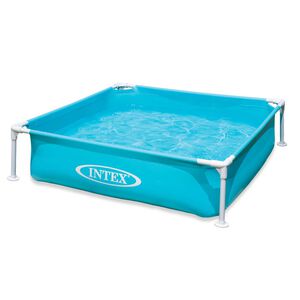 Intex Piscina Rectangular Mini Frame 122x122x30 cm