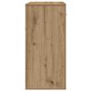 vidaXL Aparador Roble artesanal 78 x 38 x 80 cm Madera de ingenier&iacute;a