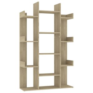 vidaXL Estanter&iacute;a de madera de ingenier&iacute;a roble Sonoma 86x25,5x140 cm