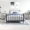 vidaXL Mesitas noche 2 uds madera ingenier&iacute;a gris Sonoma 40x42x56 cm