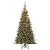 vidaXL &Aacute;rbol de Navidad artificial con ramas articuladas Verde 180 cm