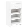 vidaXL Armario Zapatero Blanco 48 x 36 x 92 cm Madera de ingenier&iacute;a