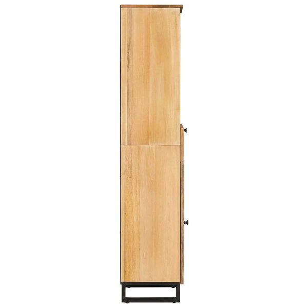 vidaXL Mueble de Cuarto de Ba&ntilde;o con estante Marr&oacute;n 38 x 33 x 160 cm