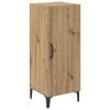 vidaXL Aparador Roble artesanal 34,5 x 34 x 90 cm Madera de ingenier&iacute;a