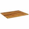 vidaXL Tablero de mesa rectangular madera maciza mango 110x80x2,5 cm