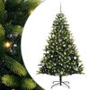 vidaXL &Aacute;rbol de Navidad Artificial Articulado 150 LEDs Verde 150 cm