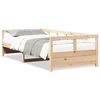 vidaXL Sof&aacute; cama madera maciza de pino natural 80x200 cm
