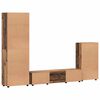 vidaXL Conjunto de mueble de TV Madera vieja Madera de ingenier&iacute;a