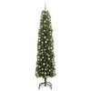 vidaXL &Aacute;rbol de Navidad artificial Verde 180 cm PVC, Acero y Pl&aacute;stico