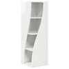 vidaXL Armario de esquina brillante 32x32x102cm Madera de ingenier&iacute;a