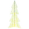 vidaXL &Aacute;rbol de Navidad con 160 LED C&aacute;lido 150 cm PET