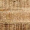 vidaXL Mesa lateral Marr&oacute;n 45 x 45 x 45 cm Madera de mango maciza