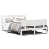 vidaXL Bed Frame 2 uds. Blanco 140 x 200 cm