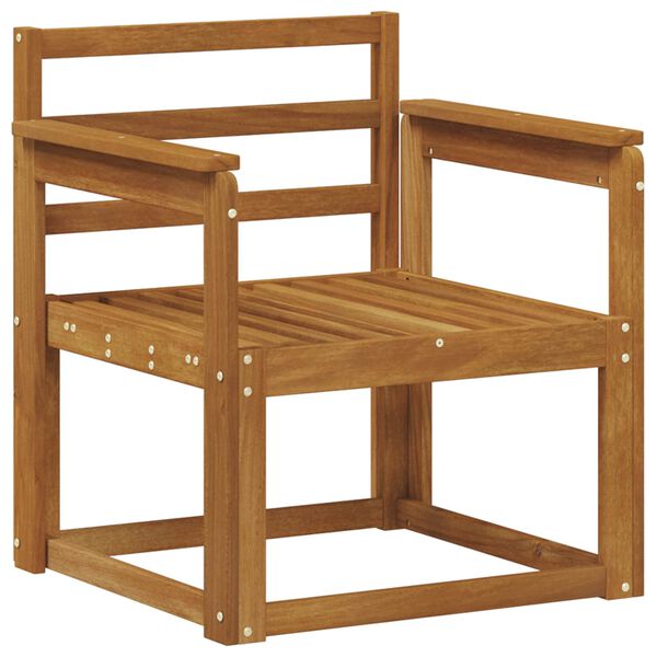 vidaXL Sof&aacute; de exterior Madera de Acacia S&oacute;lida Natural