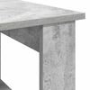 vidaXL Mesa de Caf&eacute; Gris Concreto 72 x 50 x 50 cm Madera de ingenier&iacute;a