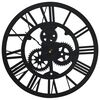 vidaXL Reloj de pared acr&iacute;lico negro 30 cm