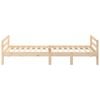 vidaXL Estructura de cama sin colchón madera maciza pino 75x190 cm