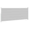 vidaXL Toldo lateral retr&aacute;ctil para patio gris 200x500 cm