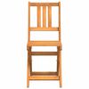 vidaXL Silla de Jard&iacute;n 6 pcs Aceite Natural 40 x 42 x 85 cm