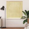 vidaXL Estor enrollable con cortinas Naturaleza 150 x 160 cm Bamb&uacute;