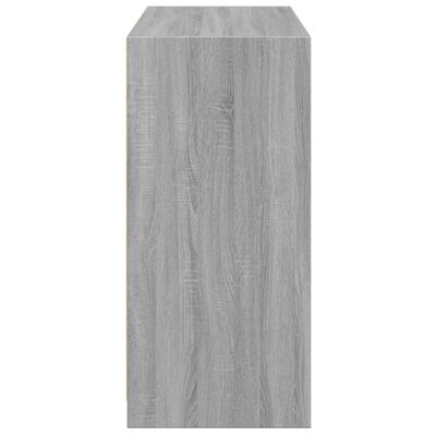 vidaXL Armario de madera de ingeniería gris Sonoma 77x48x102 cm