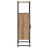 vidaXL Armario de baño madera ingeniería roble artisan 33x33x120,5 cm